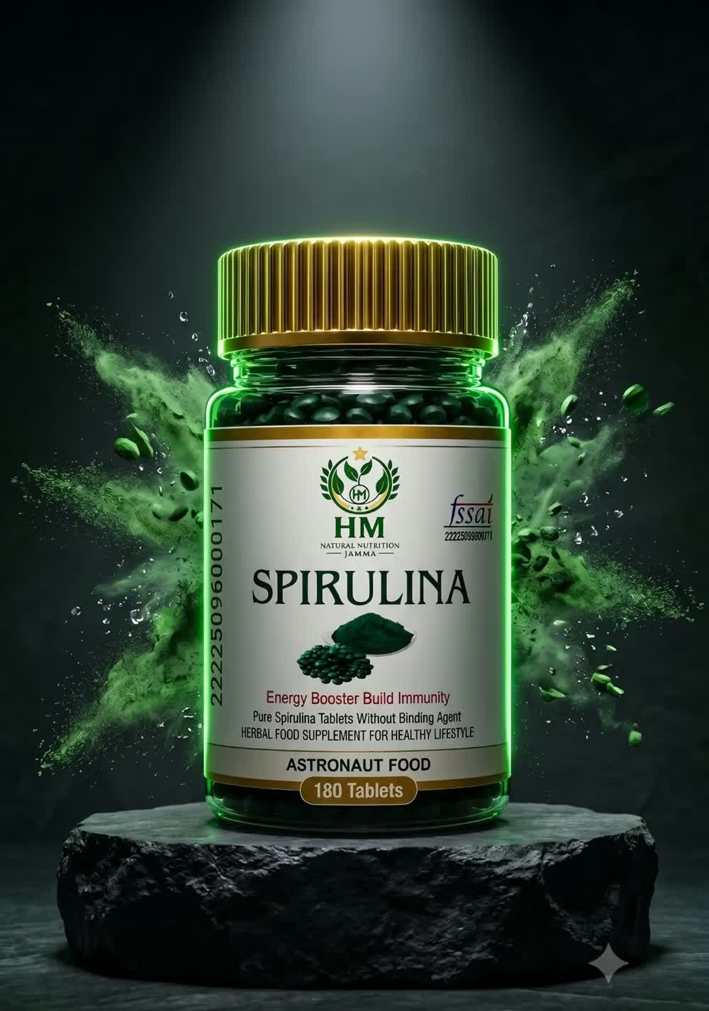 HM Spirulina Tablets thumbnail 3