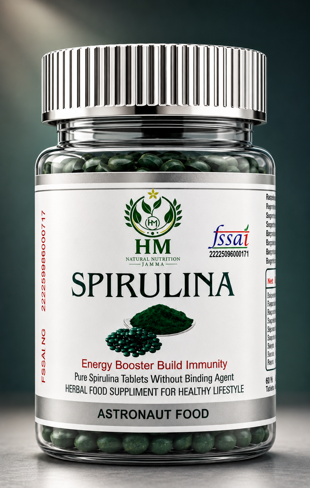 SPIRULINA 120 TABLET PACK