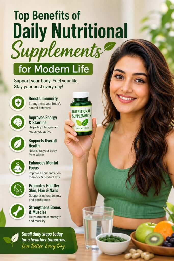 Top Benefits of Daily Nutritional Supplements for Modern Life